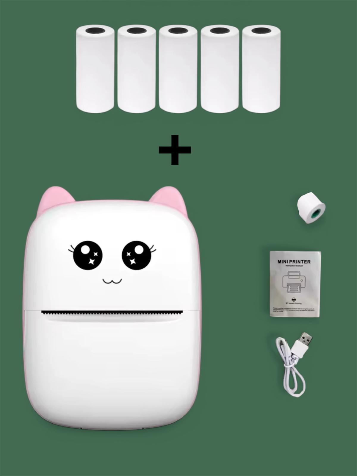 Stampante Termica Portatile Mini – Senza Inchiostro | Stampa da App per Foto, Note e Etichette 📸✨