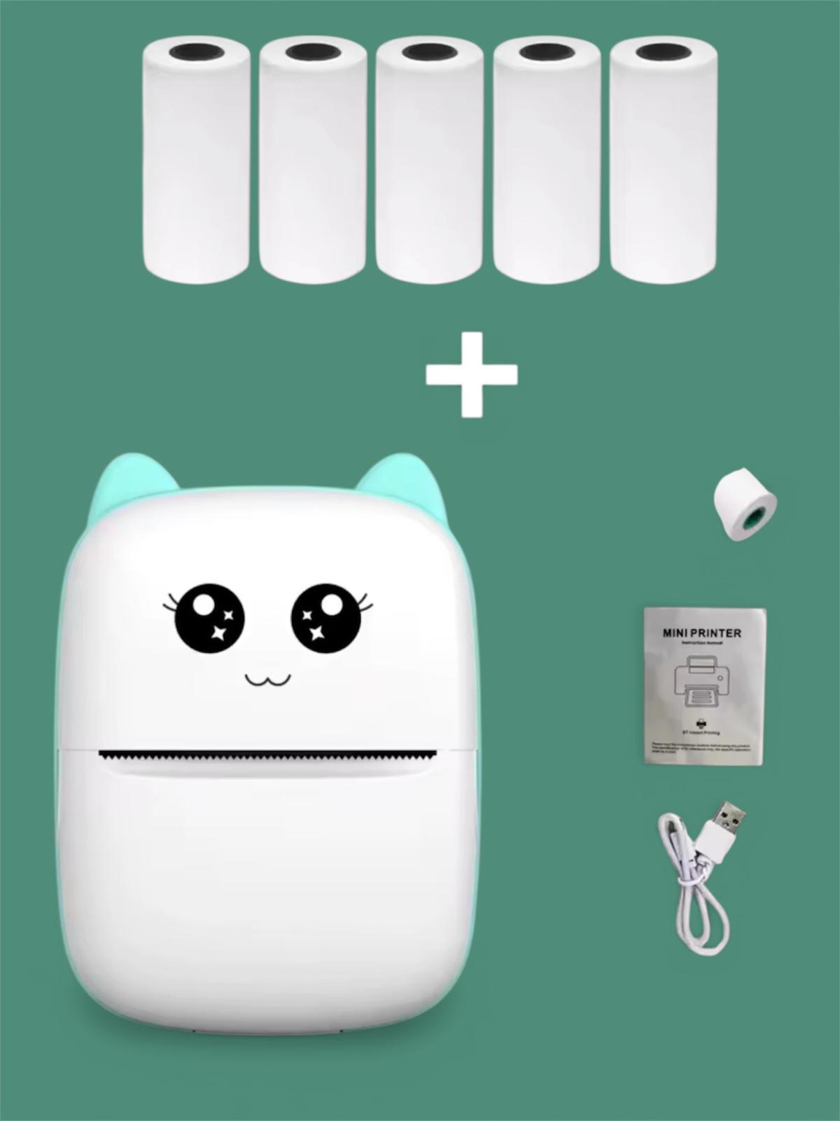 Stampante Termica Portatile Mini – Senza Inchiostro | Stampa da App per Foto, Note e Etichette 📸✨